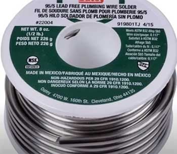 95/5 Lead Free Plumbing Wire Solder