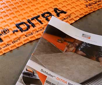 Ditra Uncoupling Membrane