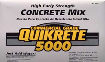 Quikrete 5000 concrete Mix