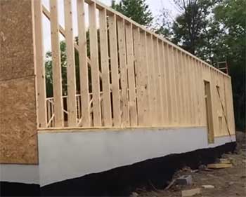 2x6 exterior walls