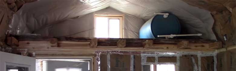 fixing Gambrel roof ventilation issues