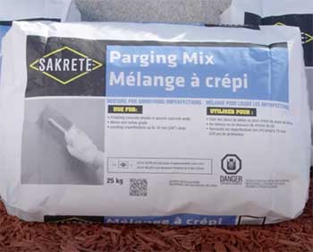 sakrete parging mix