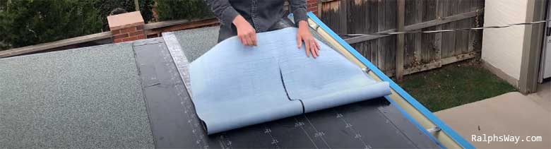 peel and stick roofing