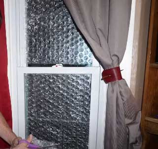 Bubble Wrap Window Insulation