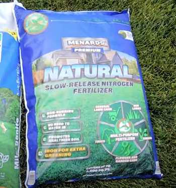 Menards Natural Fertilizer