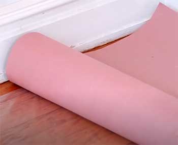 red rosin floor paper