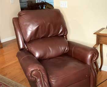 Barcalounger Churchill ll Leather Recliner