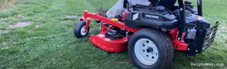 Encore mower