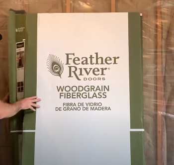 Feather River Fiberglass Exterior Door