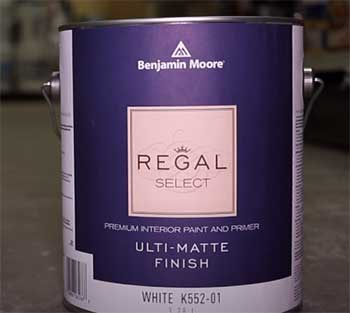 BENJAMIN MOORE REGAL SELECT