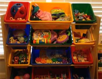 Tot Tutors Kids Toy Storage Organizer