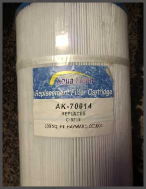 AquaKleen Filter Cartridge for Swimming Pool