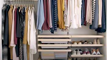 Elfa Decor Closet System