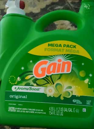 Gain Laundry Detergent