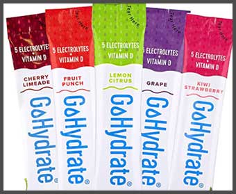 GoHydrate Electrolyte Hydration Drinks