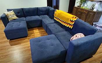 Belffin Convertible Modular Sectional Sofa Couch