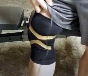 Copper Fit knee sleeves