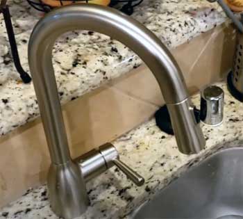 Moen Adler Spot Resist Stainless Zinc Pull Down Kitchen Faucet