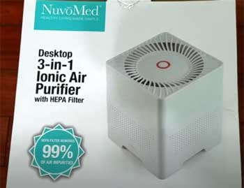 NuvoMed 3-in-1 Ionic Air Purifier