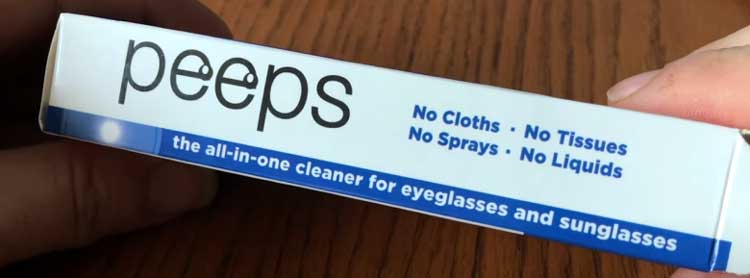 Peeps Carbon Klean Glasses Cleaner