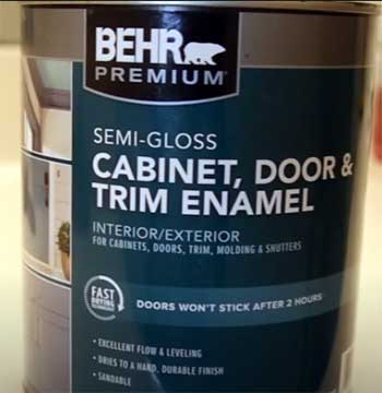 BEHR Cabinet Paint 