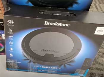 Brookstone Robotic Vacuum