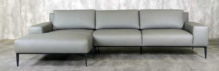 Elizabeth Sofa in Leather by Modloft