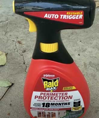 Raid Max Cockroach Perimeter Protectoin Spray