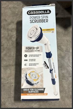casabella power spin scrubber