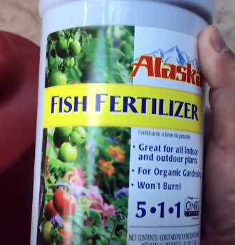 Alaska Fish Emulsion Fertilizer