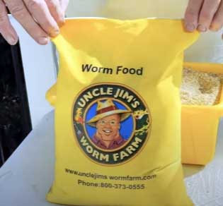 Uncle Jim's Worm Farm special worm food blend