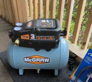 McGraw 3 Gallon Air Compressor