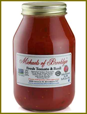 Michael's of Brooklyn Tomato Fresh Basil Sauce