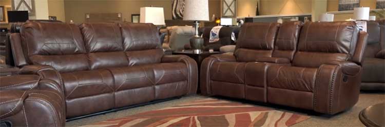 Steve Silver Keily Brown Reclining Sofa