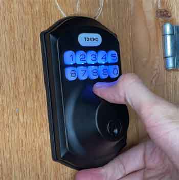 TEEHO Electronic Keypad Fingerprint Door Lock