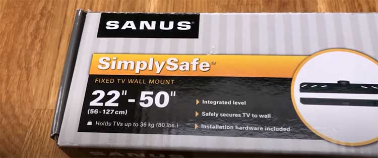 Sanus Fixed TV Wall Mount