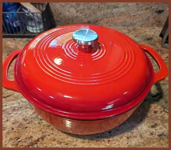 Brandani Light Weight Cast Iron Dutch Oven