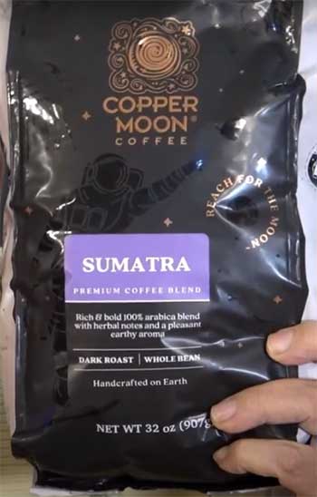 Copper Moon Sumatra Blend Dark Roast Coffee