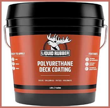 Liquid Rubber Textured Polyurethane Deck Coating