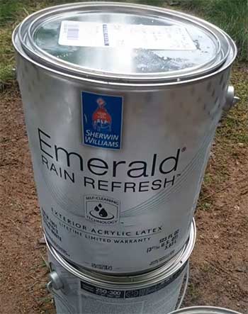 Sherwin Williams Emerald Rain Refresh Self Cleaning Paint