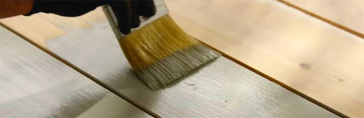 Application of Cabot Semi-Transparent Stain