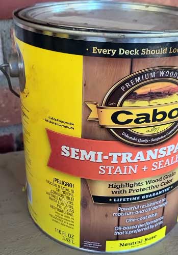 Cabot Semi-Transparent Stain