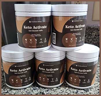 Keto Activate Dark Chocolate Truffle