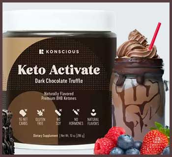 Keto Activate Dark Chocolate Truffle