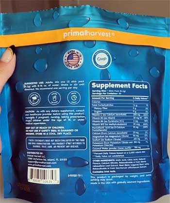 Primal Hydration Electrolytes