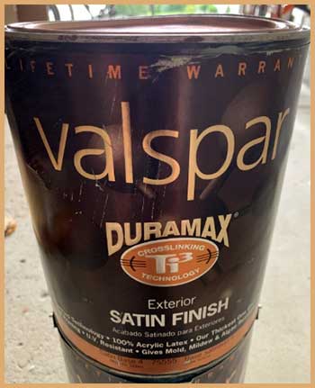 Valspar Duramax Exterior Paint
