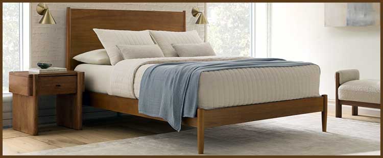 West Elm Mid-Century Bed