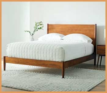West Elm Mid-Century Bed
