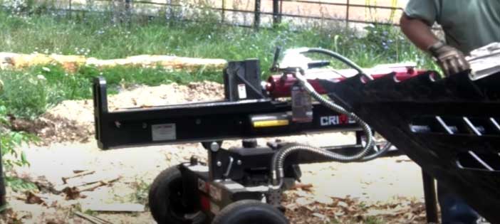 Crimson Force 27 ton log splitter