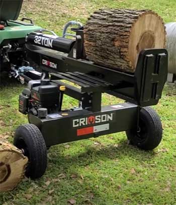 Crimson Force 32 Ton Log Splitter
